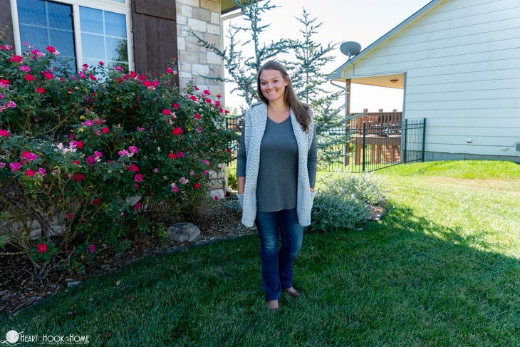 hooded tunic crochet pattern