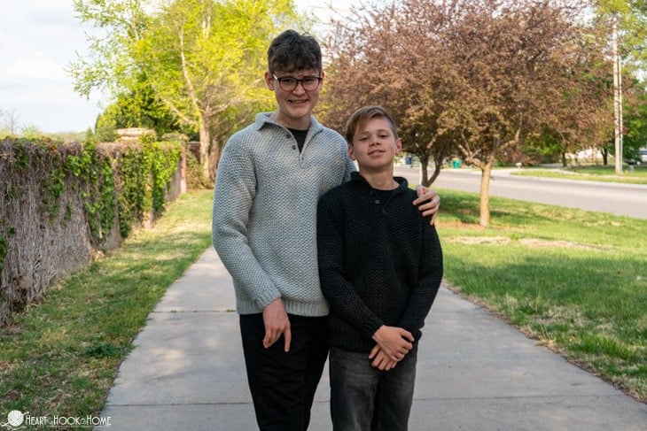 Swagger Sweater Crochet Pattern for men