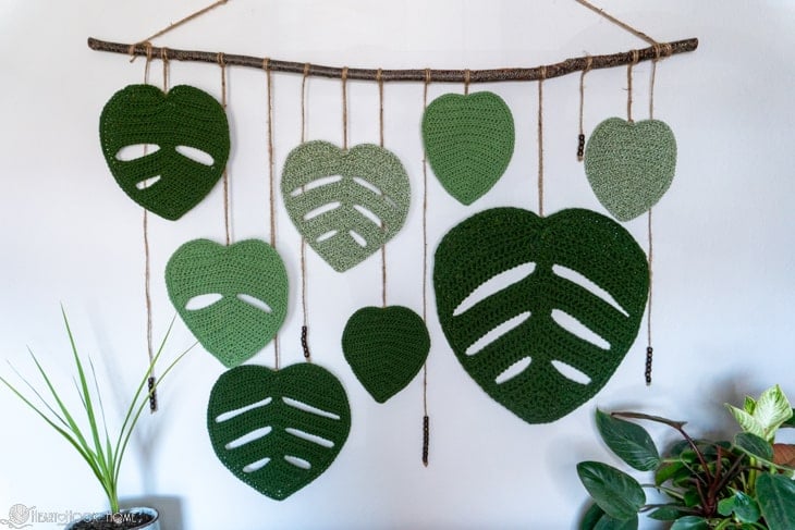 Monstera Leaf Crochet Pattern