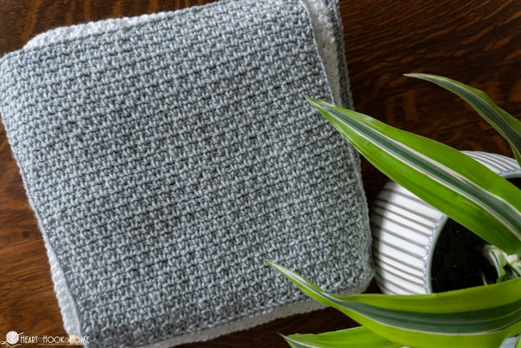 how to make the Moss Stitch Crochet