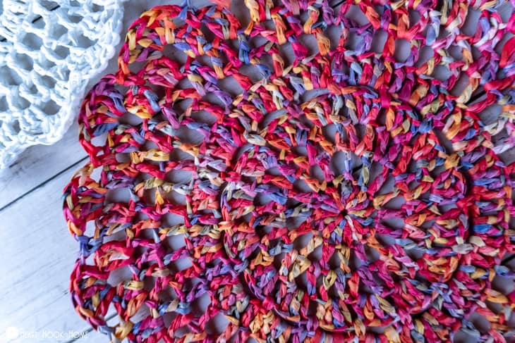 outdoor table mat crochet pattern