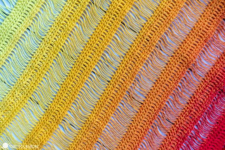 How to Crochet Drop Loop Stitch