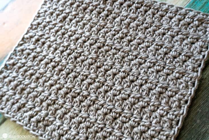 pique crochet stitch tutorial