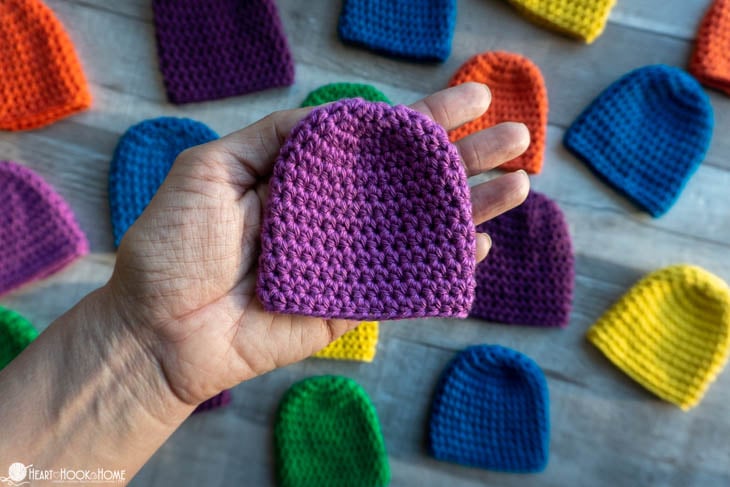 crochet preemie beanie