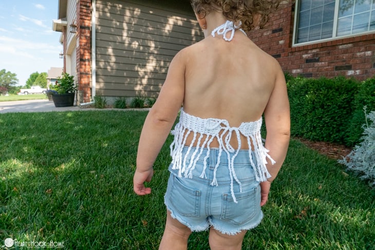 summer top for toddlers free crochet pattern