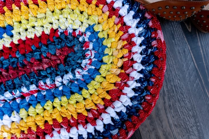 rag rug crochet pattern