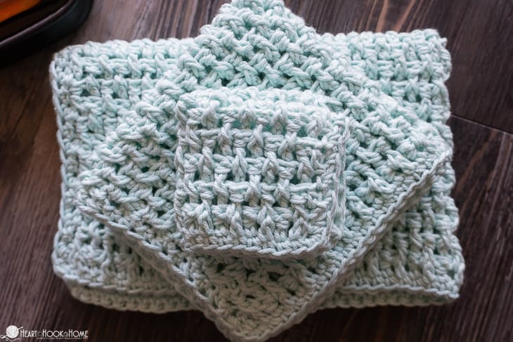 Rice Stitch Cloth Pattern