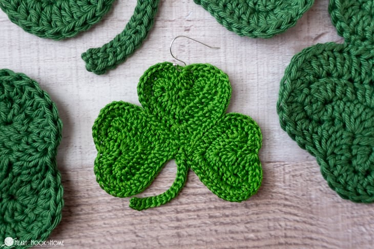 quick shamrock crochet pattern