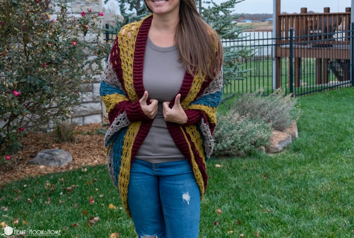 Shell cocoon free crochet pattern