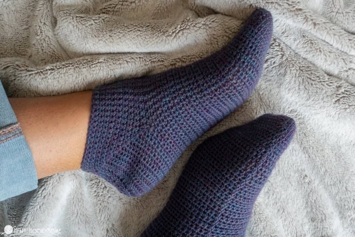 Single Crochet Sock Pattern