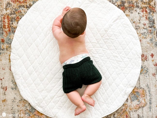 Infant crochet shorts free pattern