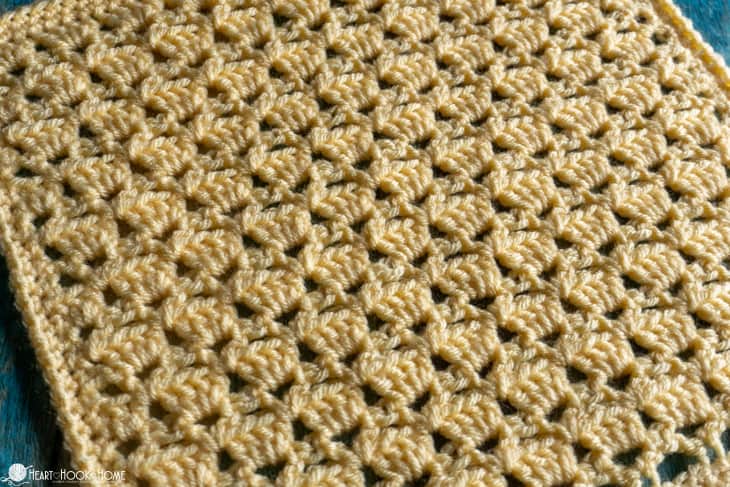 Crochet Sultan Stitch tutorial