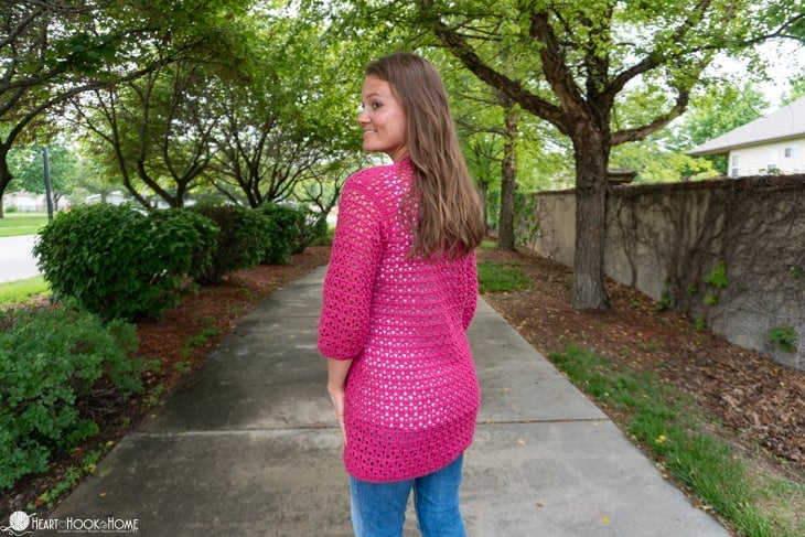 lightweight summer cardigan crochet pattern