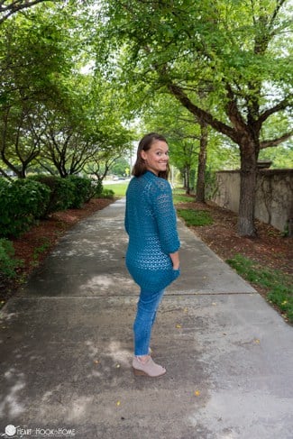 airy summer crochet cardi pattern