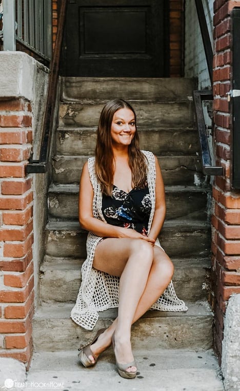 how to crochet a summer vest free pattern