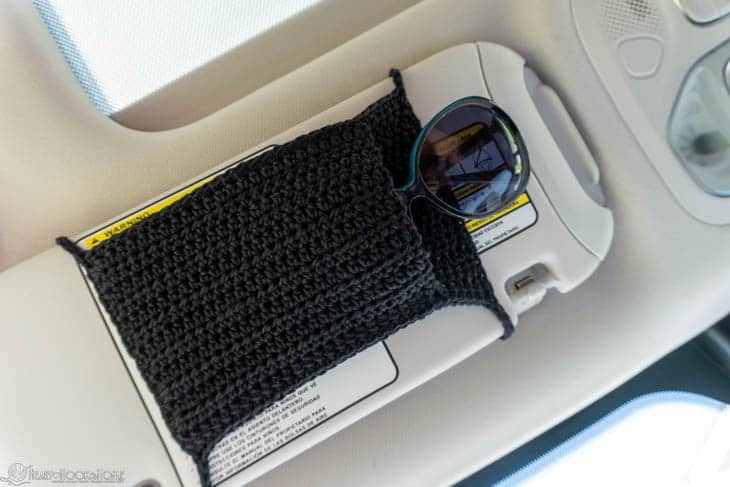 car sunglasses pouch free pattern