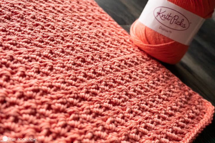 how to crochet the thicket stitch