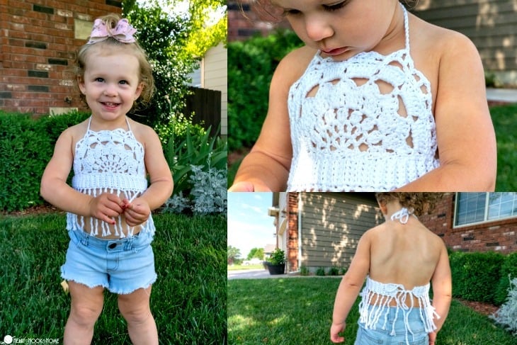 Toddler Boho Halter Top