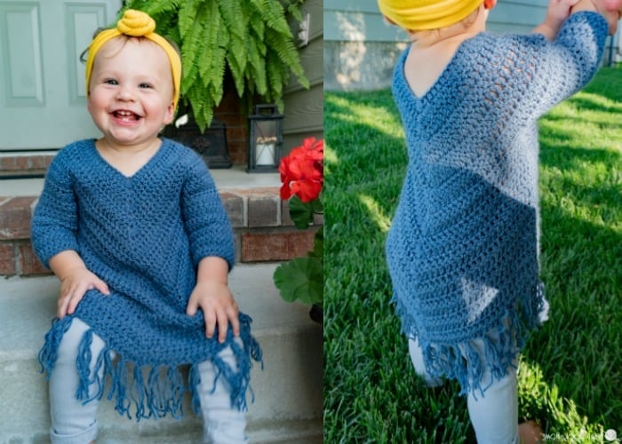 Toddler Poncho Pattern