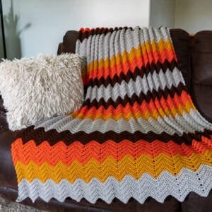 traditional chevron crochet pattern