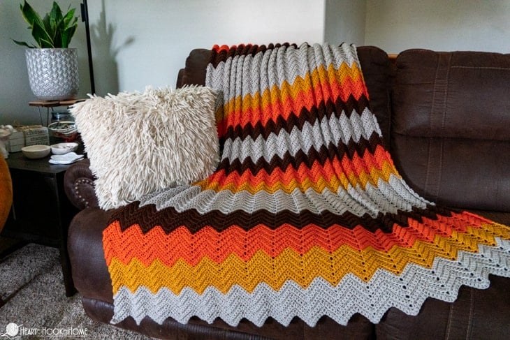 traditional chevron crochet pattern