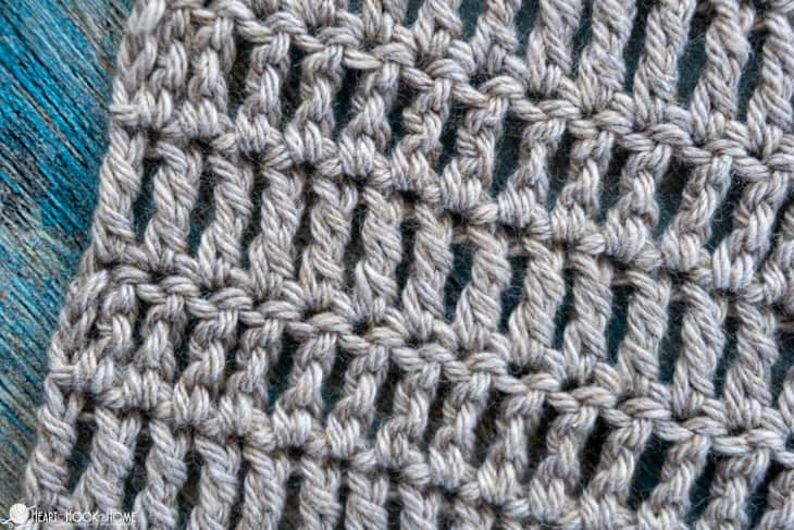 treble crochet stitch