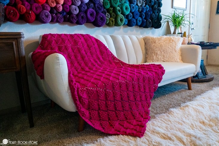 Triangle Crochet Blanket