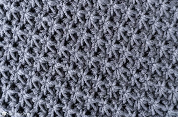how to crochet the trinity stitch