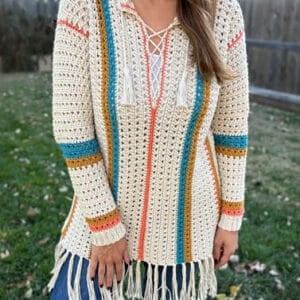 hippie chic tunic crochet pattern