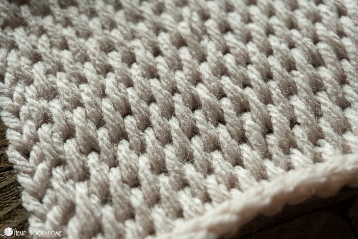How to crochet the Tunisian Full Stitch