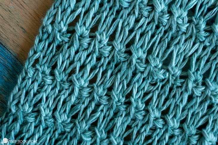 Tunisian knitling stitch tutorial