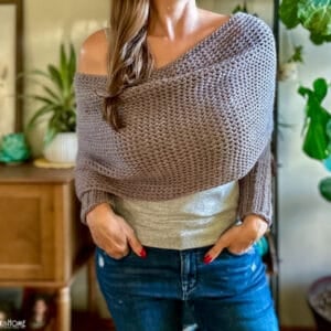 sophia scarf with sleeves