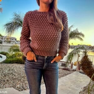wild berry pullover