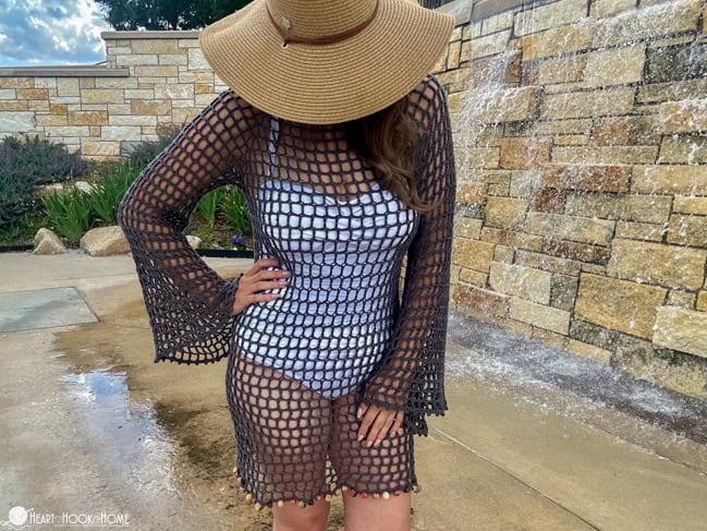 crochet swimsuit coverup