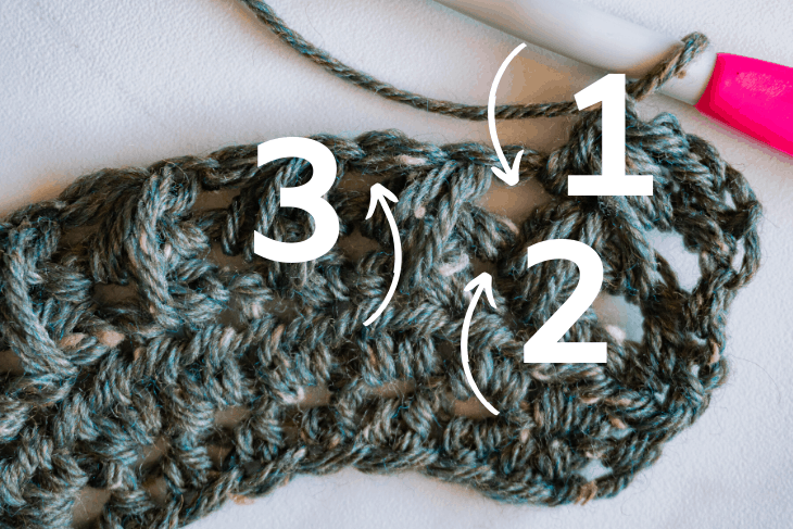 feather stitch placement