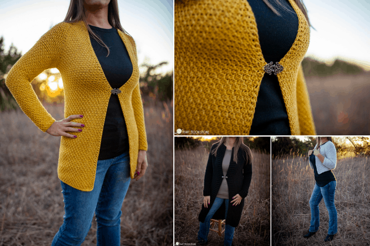Honeycomb Cardi Crochet Pattern