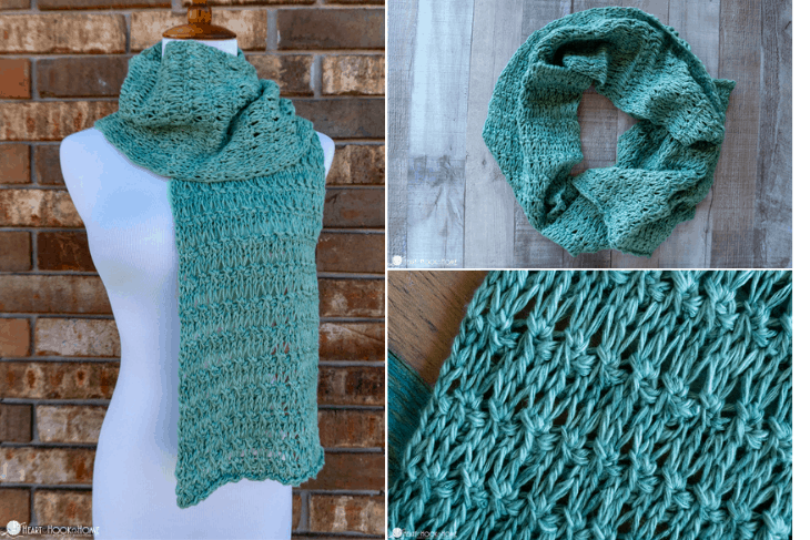 Spring Fling Knitlings Scarf pattern
