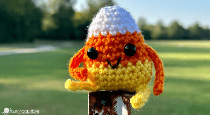 Carl Candy Corn Crochet Pattern