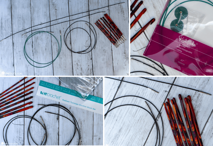 How to Unkink Circular Knitting Needles and Tunisian Crochet Cords