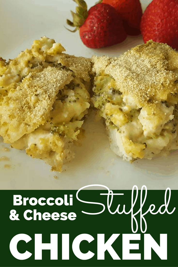 Broccoli and Cheese Stuffed Chicken