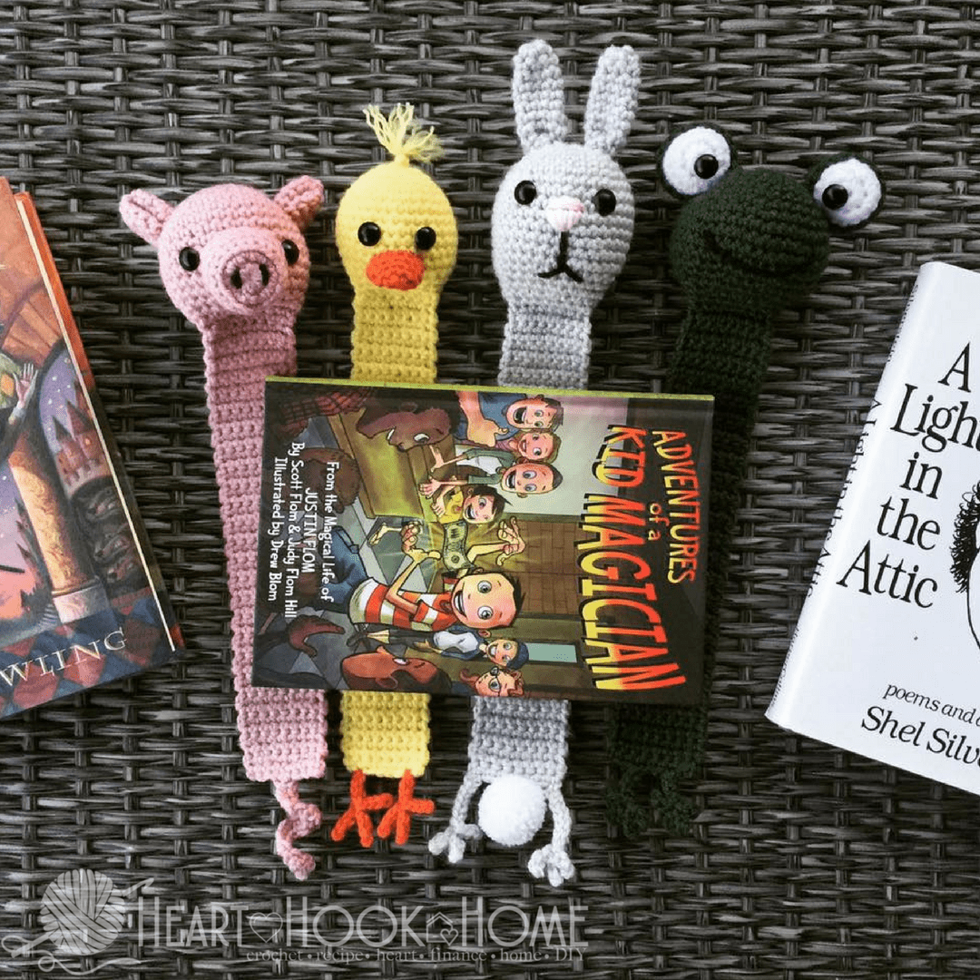 Animal Bookmark Crochet Pattern