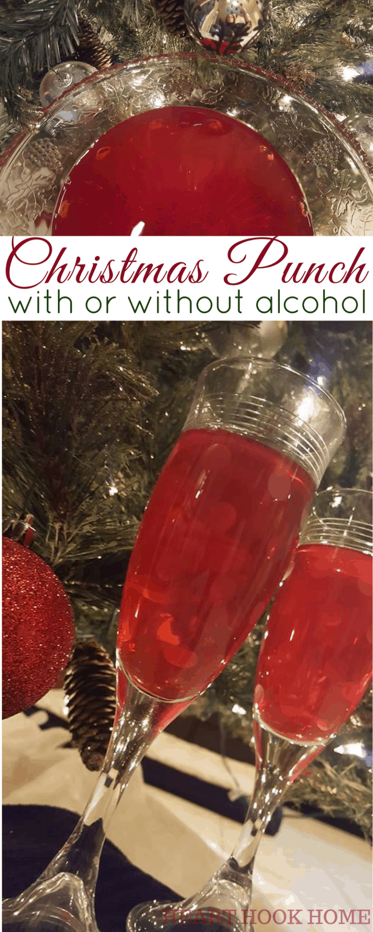 Easy Cranberry Christmas Punch
