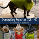 how to crochet a dog sweater
