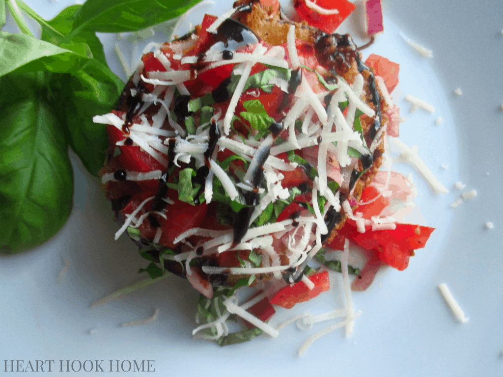 Example of the Fried Eggplant with Tomato Onion Salsa recipe.