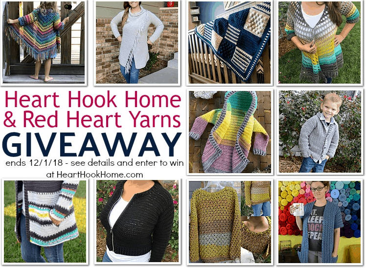 Heart Hook Home and Red Heart Yarns Giveaway