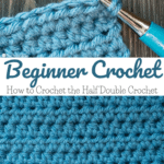 half double crochet tutorial