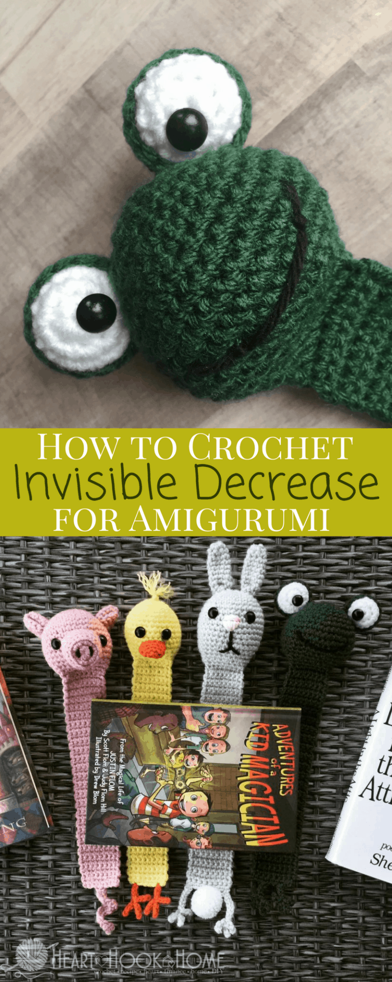 How to Crochet the Invisible Decrease