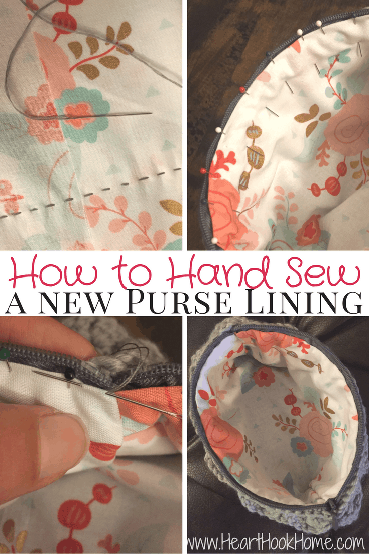 How to Hand Sew a Purse Lining