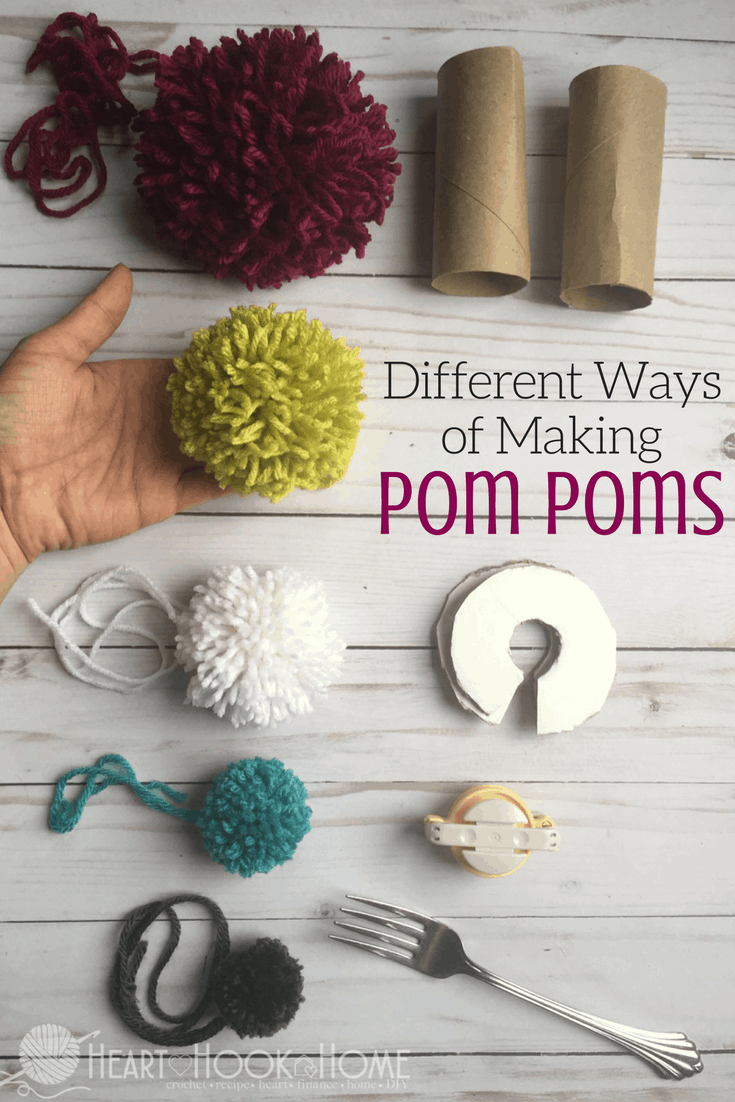 Different Methods of Making Pom Poms
