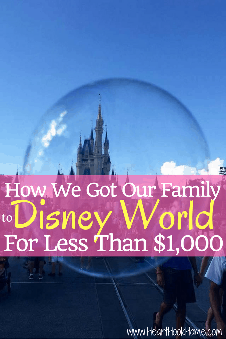 How We Got Our Family of Four to Disney World for Less than $1,000